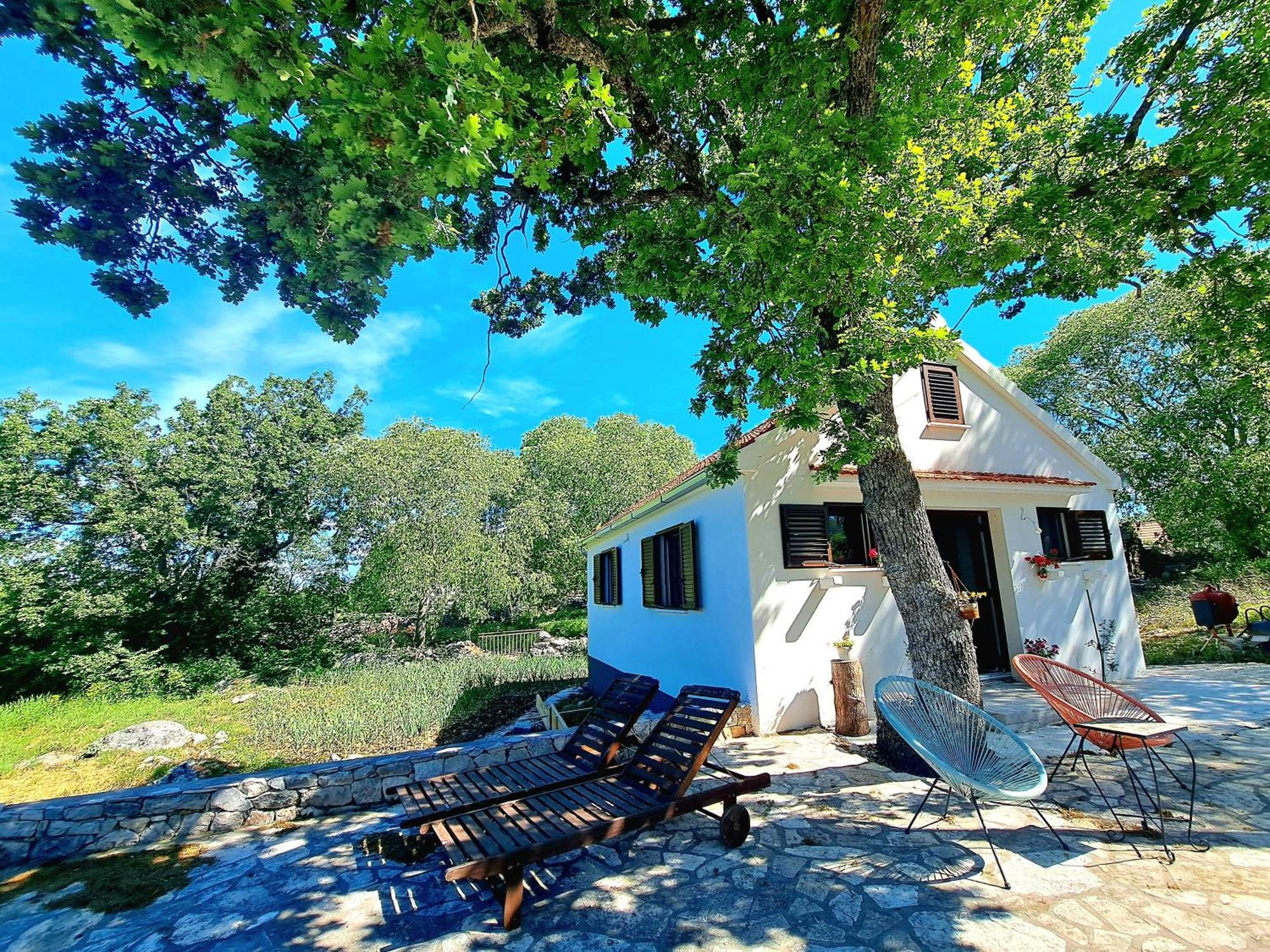 Relaxing Dalmatian House In Village Ljubitovica Exterior foto